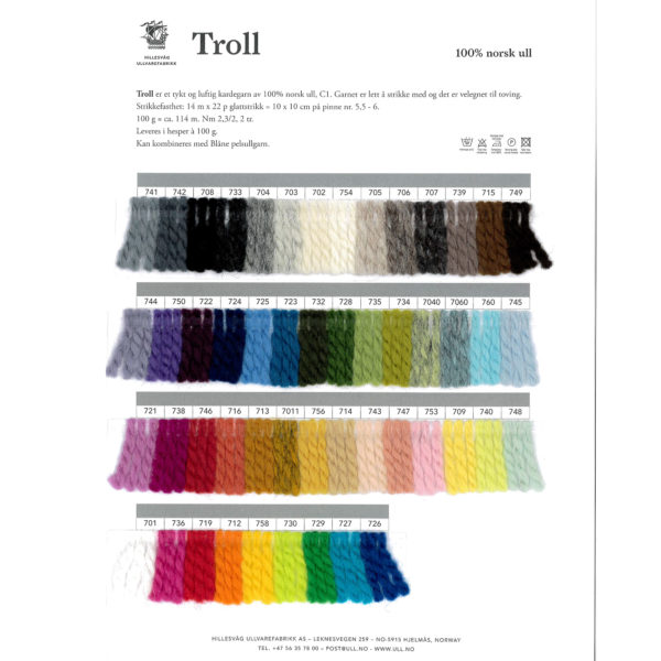 Troll fargekart