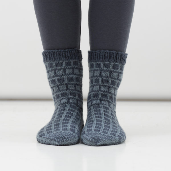 Gla` sokker, blå