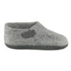 Clemente Filttøfler - Høy Slippers, lys grå