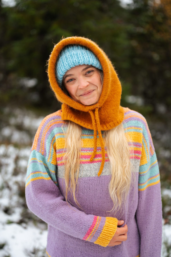 Bikkjekaldt balaklava - Fargerik turstrikk