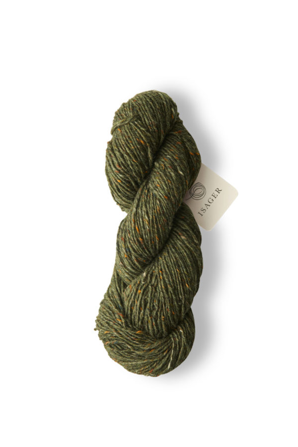 ISAGER Aran Tweed 100g - Green