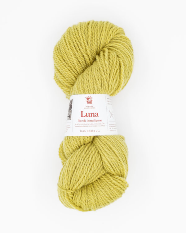 Luna lamullgarn, lys lime
