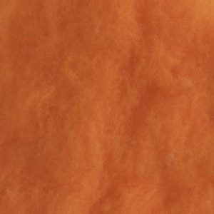 Kardet Supermerino, skarp oransje