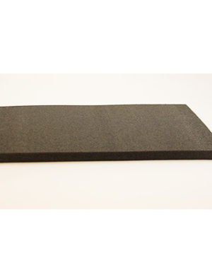Filteunderlag A2, sort 42x60x2,8cm