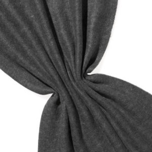 Nålefilt ull/silke 120 cm - 100g/m, svart/natur
