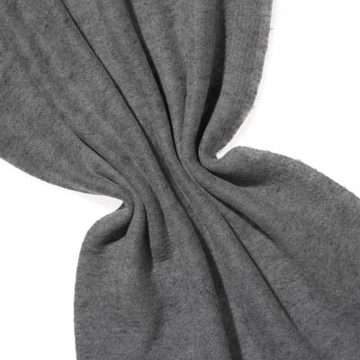 Nålefilt ull/silke 120 cm - 100g/m, natur/svart