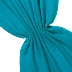 Nålefilt ull/silke 120 cm - 100g/m, turkisblå/turkisblå