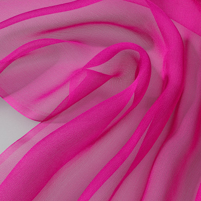 Silkechiffon 110 cm - 18 g/m, rosa